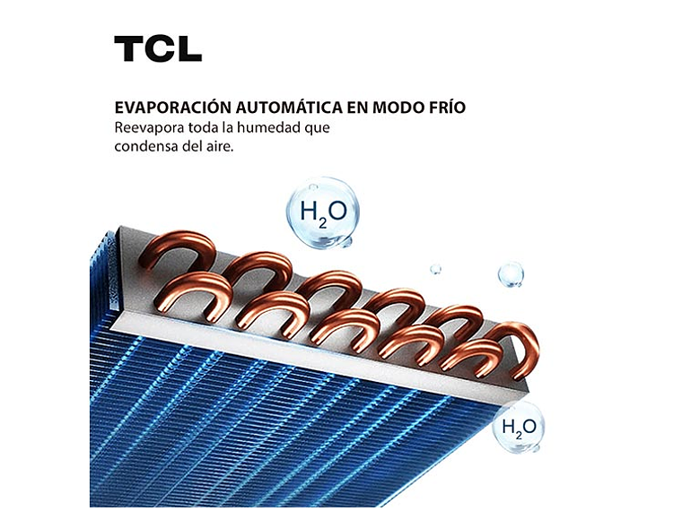 AIRE ACONDICIONADO PORTÁTIL FRÍO/CALOR TCL 12000 BTU 4 EN 1 3