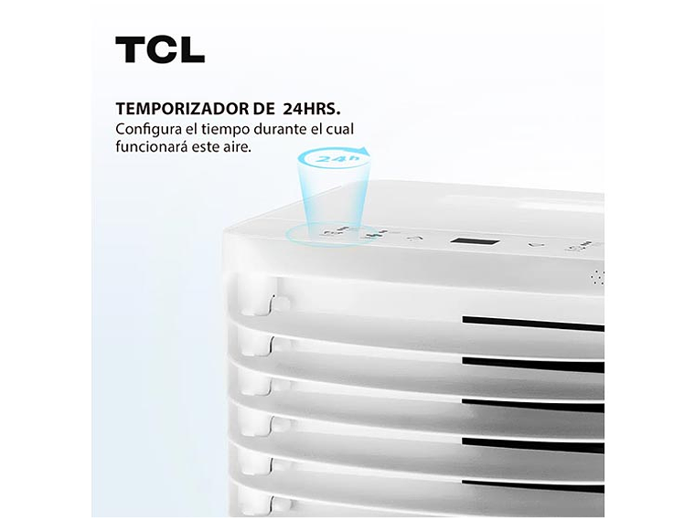 AIRE ACONDICIONADO PORTÁTIL FRÍO/CALOR TCL 12000 BTU 4 EN 1 5