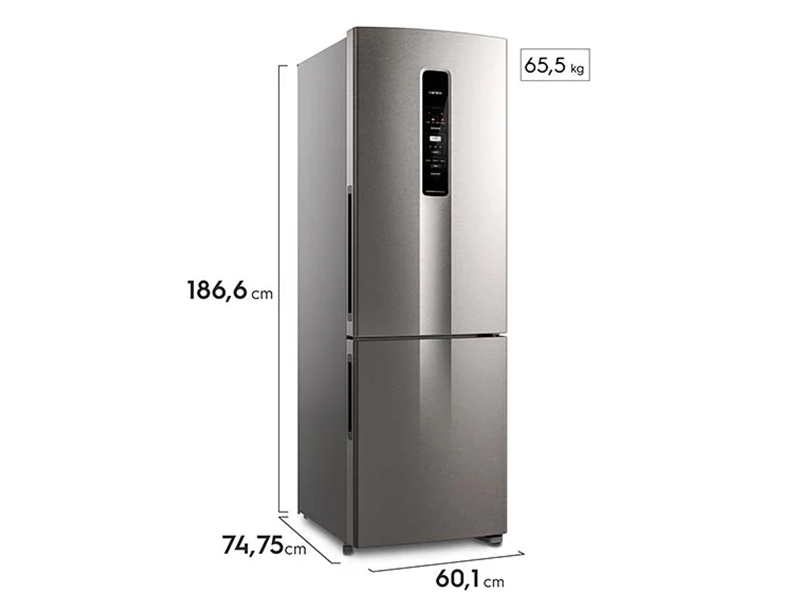 REFRIGERADOR FENSA BOTTOM FREEZER NO FROST 400 L IB45S 2