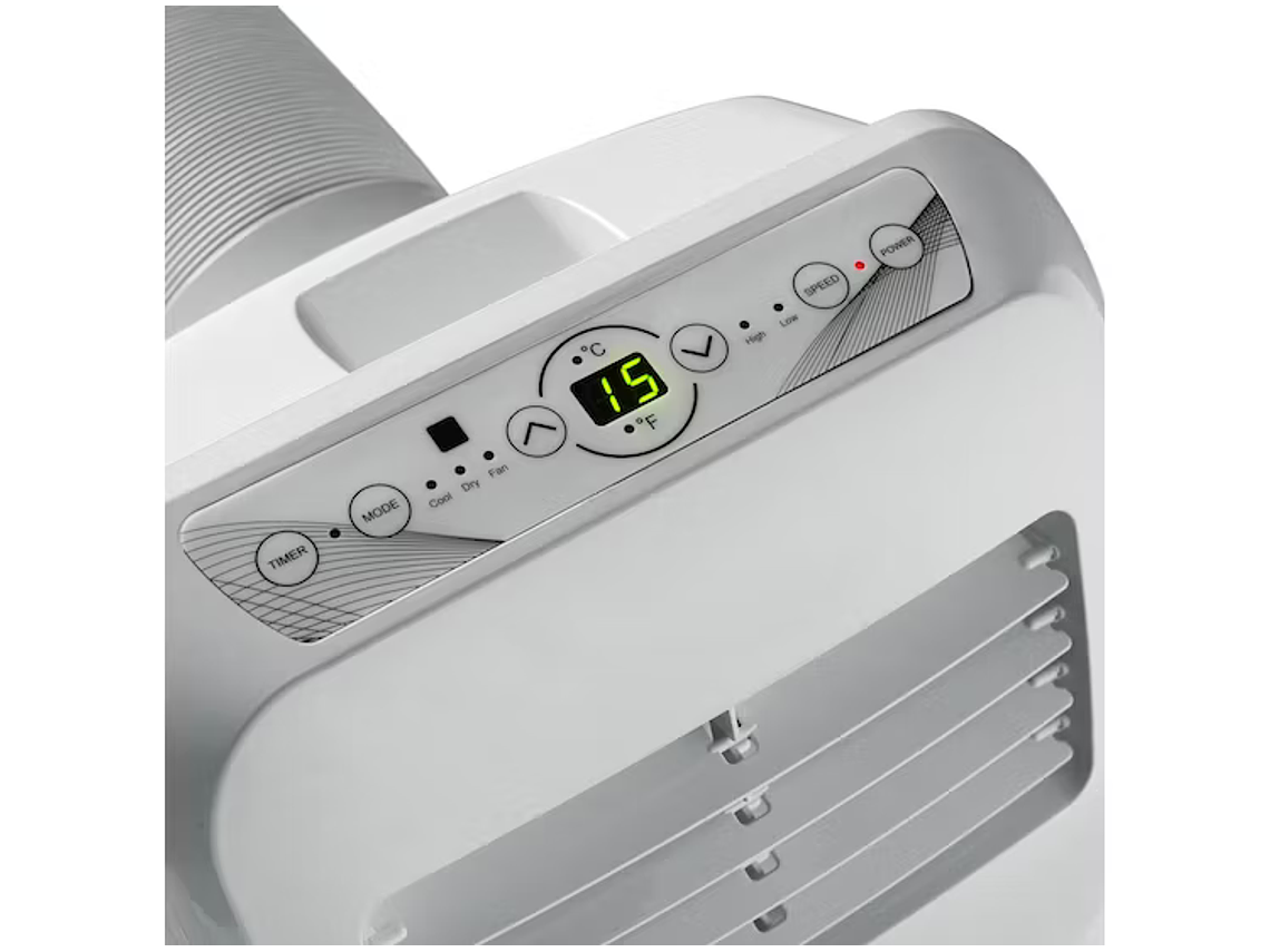 AIRE ACONDICIONADO PORTÁTIL SOLO FRÍO 7000 BTU/H BLANCO 3