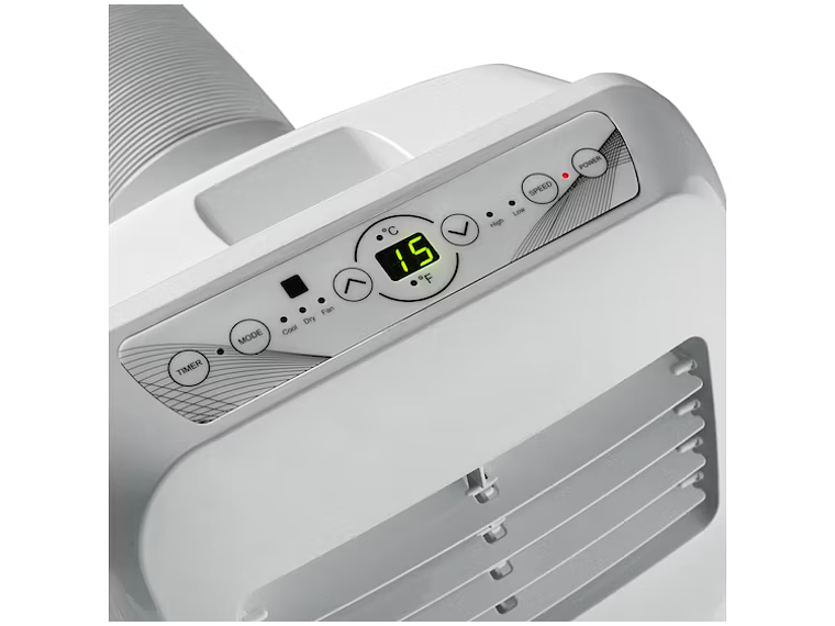 AIRE ACONDICIONADO PORTÁTIL SOLO FRÍO 7000 BTU/H BLANCO 3