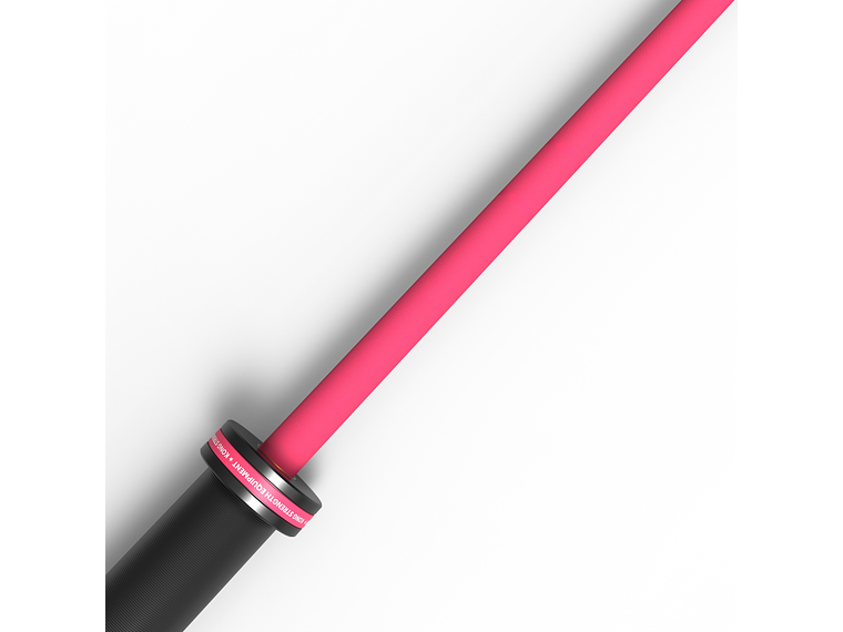 Barra Olímpica Cerakote Pink 15kg | KONG 5