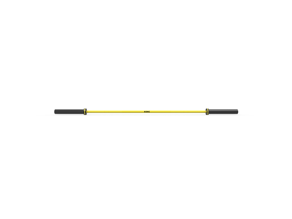 Barra Olímpica Cerakote Amarillo 15kg | KONG 2