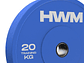 Par Bumper Plates Full Color 20kg | HWM® - Miniatura 2
