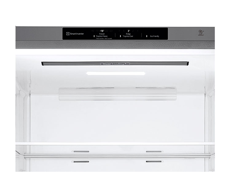 REFRIGERADOR BOTTOM FREEZER LG NO FROST 408 L DOOR COOLING GB40BPG 7