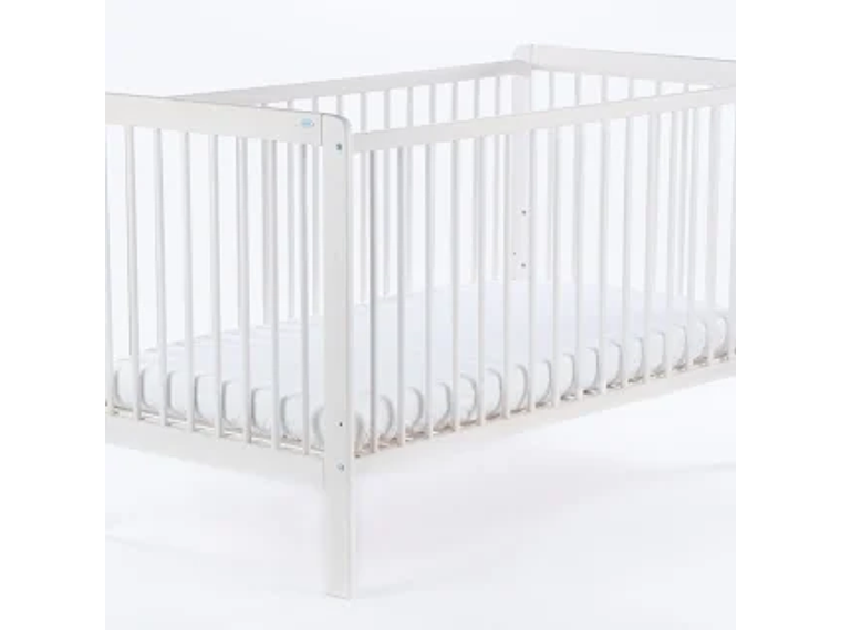 CUNA CONVERTIBLE Y CAMA DE TRANSICIÓN TYGRYS LUX (140 X 70) | BLANCO 1