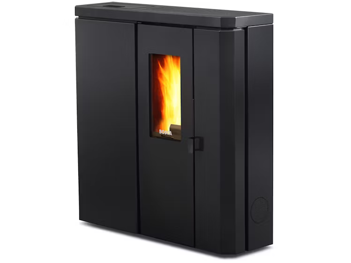 ESTUFA A PELLET DE PASILLO FIT 9 CHARCOAL 3