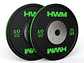 Par Bumper Plates Color Stripe 10kg | HWM - Miniatura 1