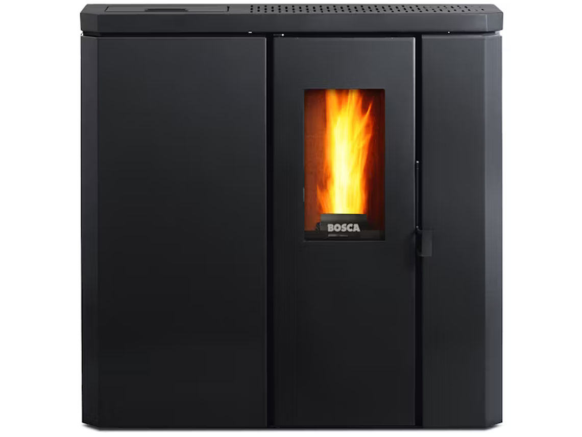 ESTUFA A PELLET DE PASILLO FIT 9 CHARCOAL 8