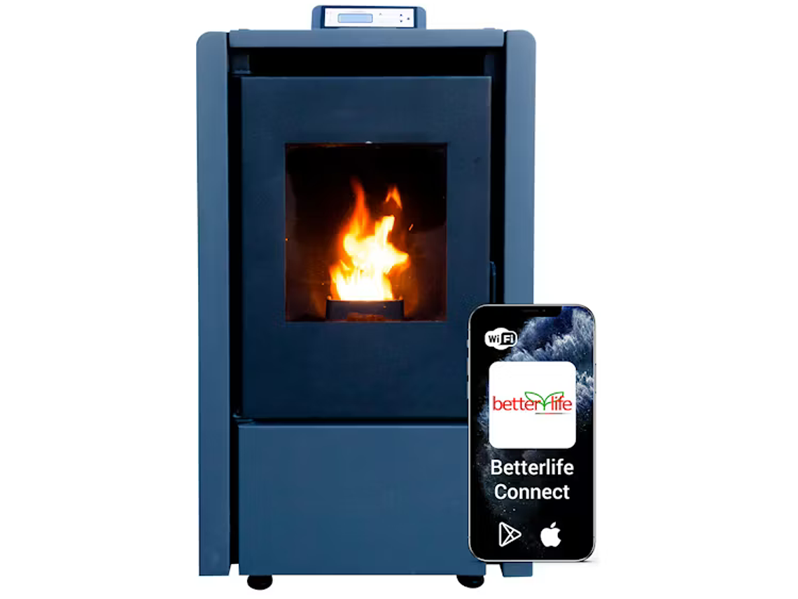 ESTUFA PELLET 6,2 KW WI-FI BETTERLIFE NB-PSC 1