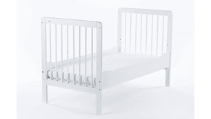 CUNA CONVERTIBLE Y CAMA DE TRANSICIÓN (140 X 70) - BLANCO