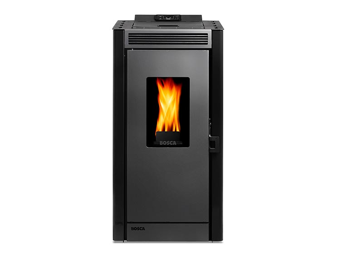 CALEFACTOR A PELLET BLACK VISION NEGRO 1