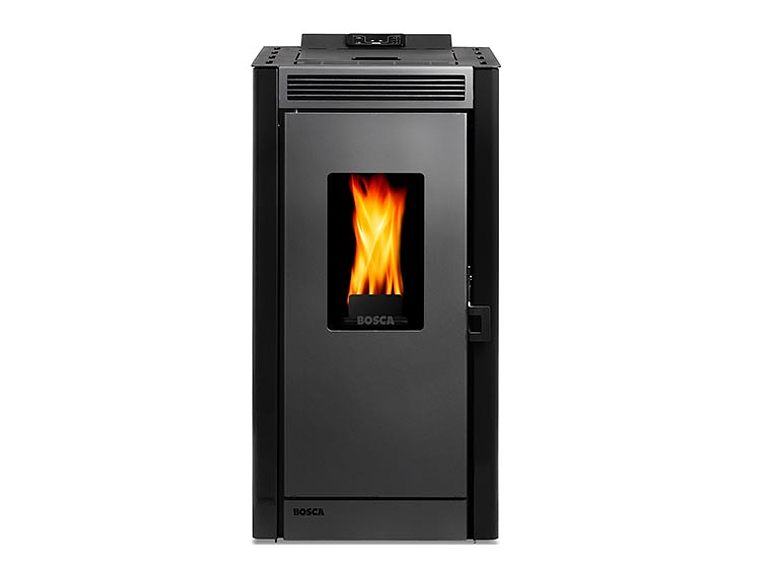 CALEFACTOR A PELLET BLACK VISION NEGRO 1