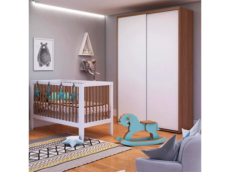 CUNA 2 EN 1 SOGNARE PRACTIC - BE DESIGN 5