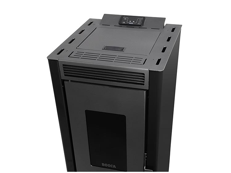 CALEFACTOR A PELLET BLACK VISION NEGRO 7