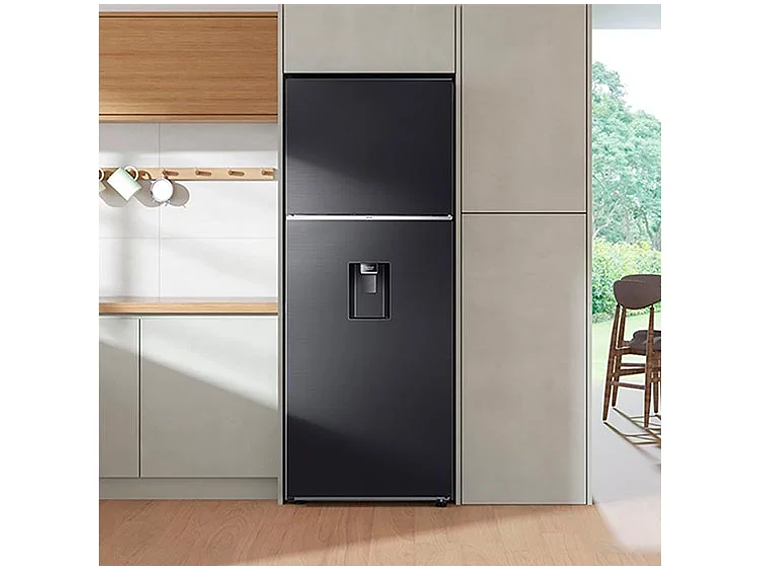 REFRIGERADOR SAMSUNG TOP MOUNT FREEZER NO FROST 407 L RT42CG6720B1ZS BLACK WIFI 5