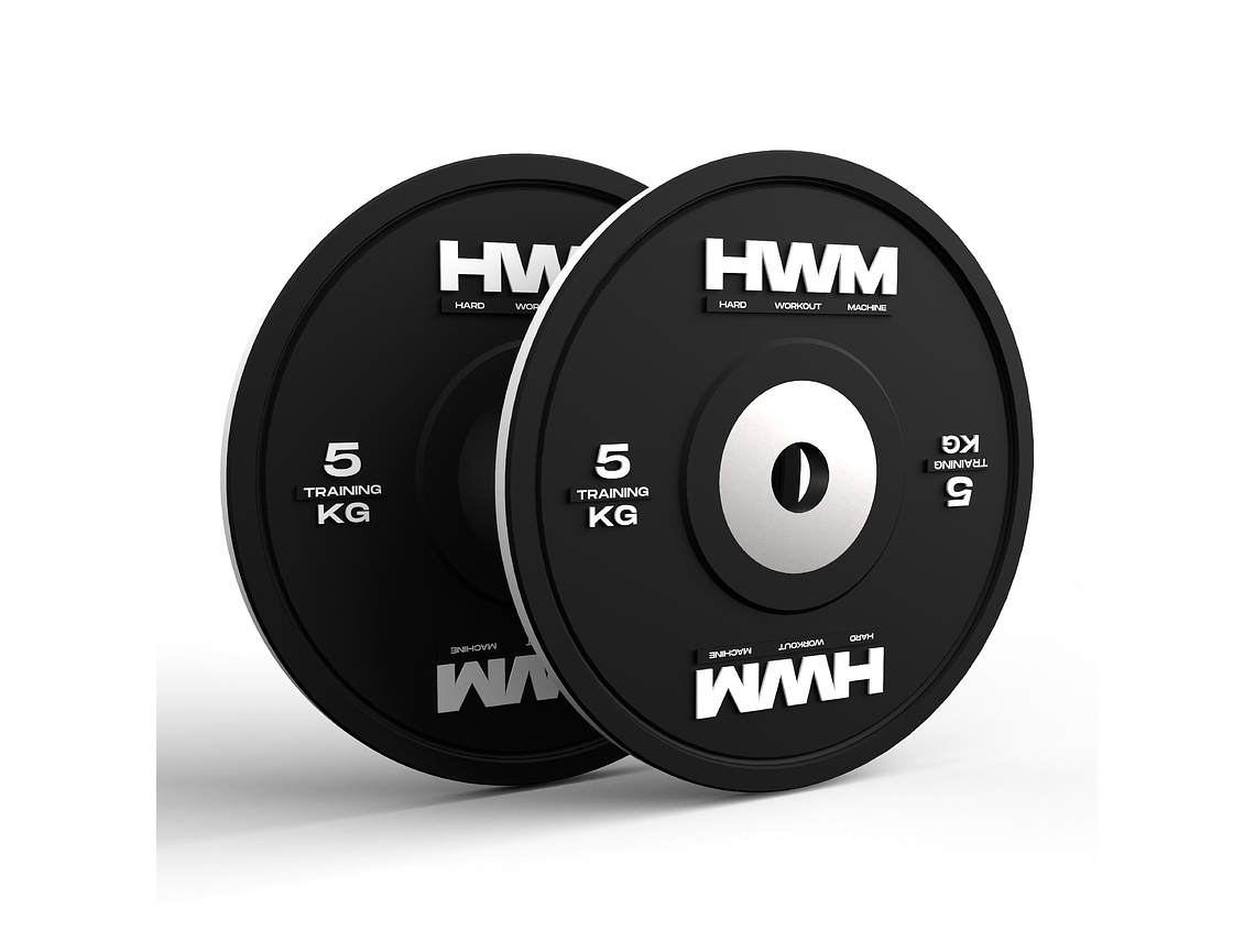 Par Bumper Plates Color Stripe 5kg | HWM® 1