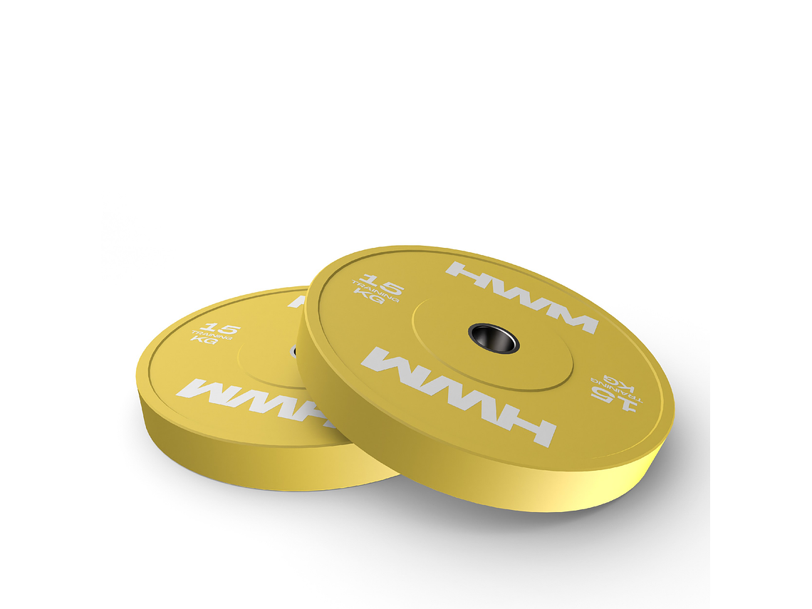 Par Bumper Plates Full Color 15kg | HWM® 3