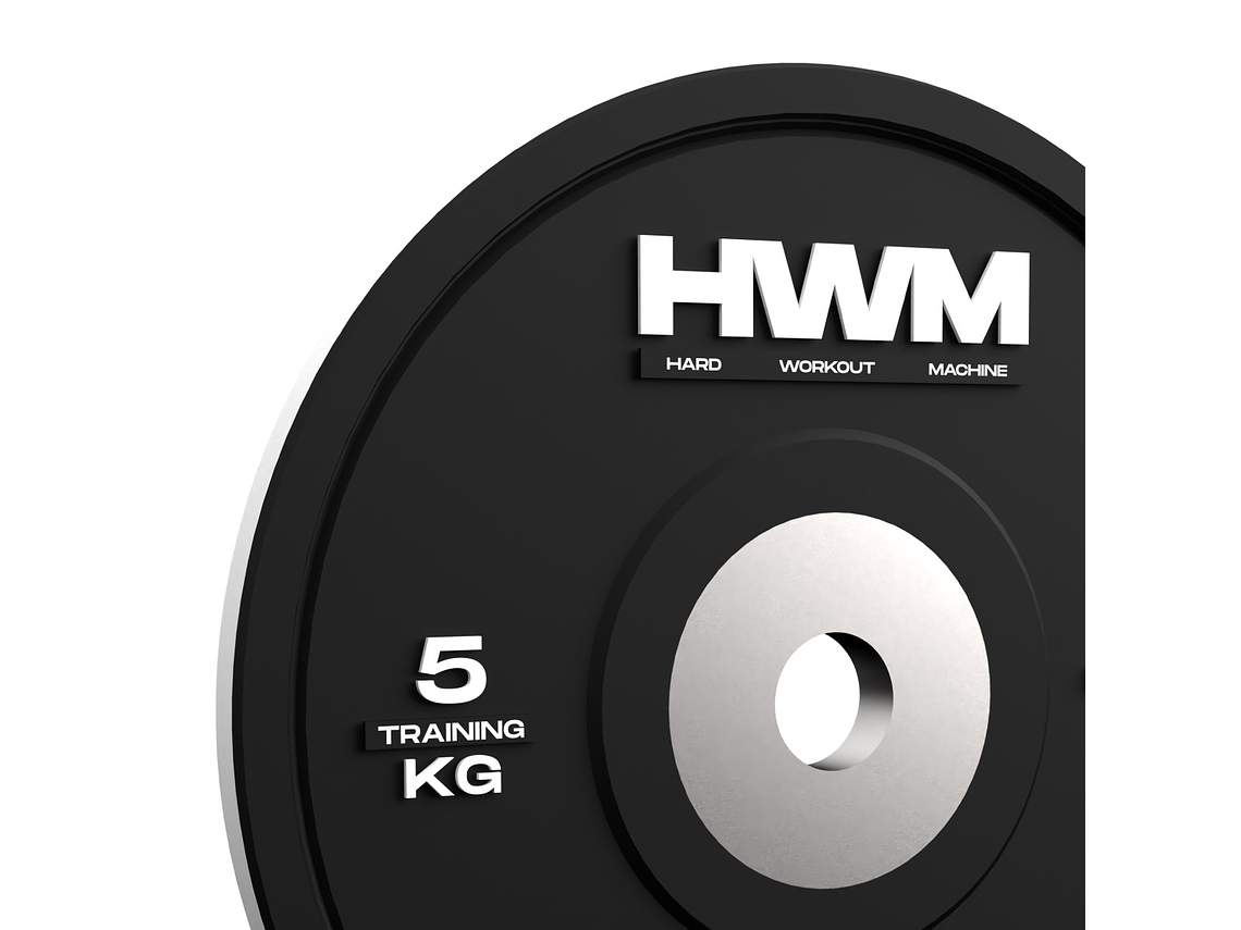 Par Bumper Plates Color Stripe 5kg | HWM® 2
