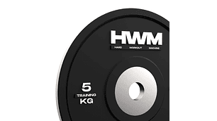 Par Bumper Plates Color Stripe 5kg | HWM®