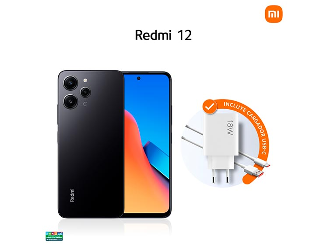 CELULAR XIAOMI REDMI 12 256 GB 8 GB RAM 8MP 6.7