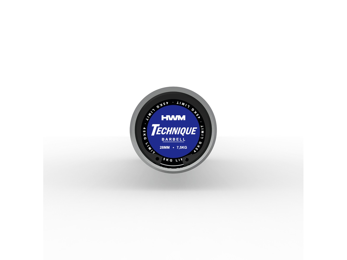 Barra Olímpica 7.5kg Blue Technique Series | HWM 4