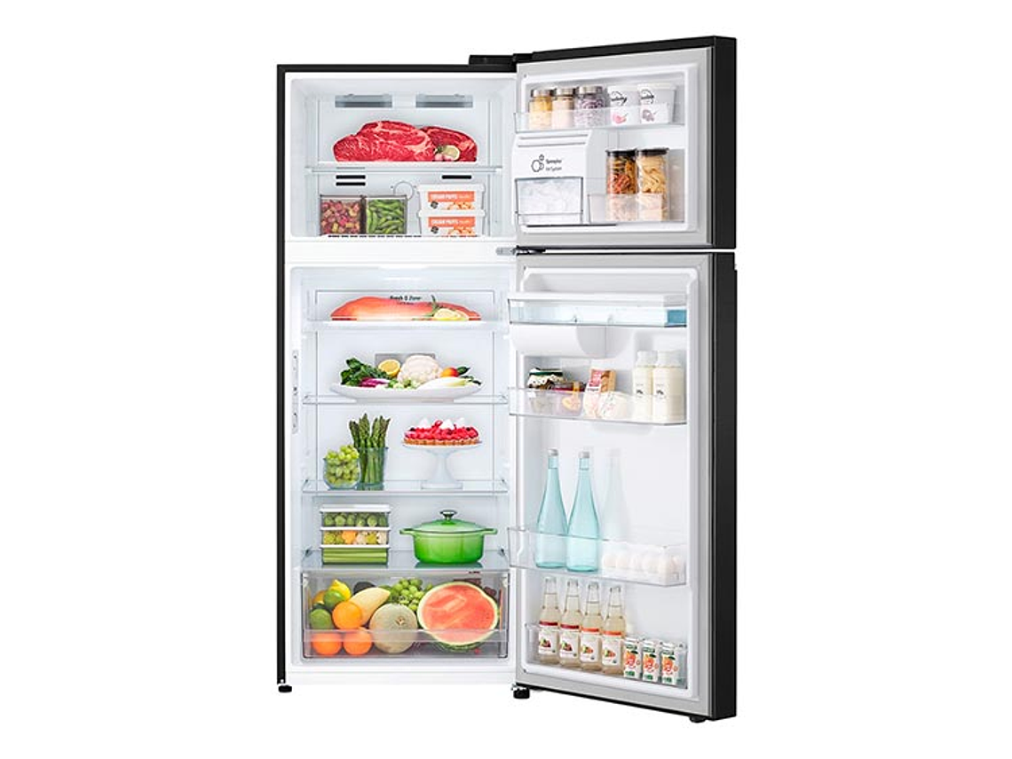 REFRIGERADOR LG TOP FREEZER NO FROST 383 L DOOR COOLING VT40APD 5