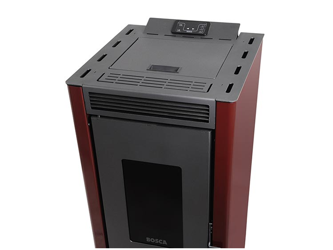 CALEFACTOR A PELLET BLACK VISION BURDEO 5