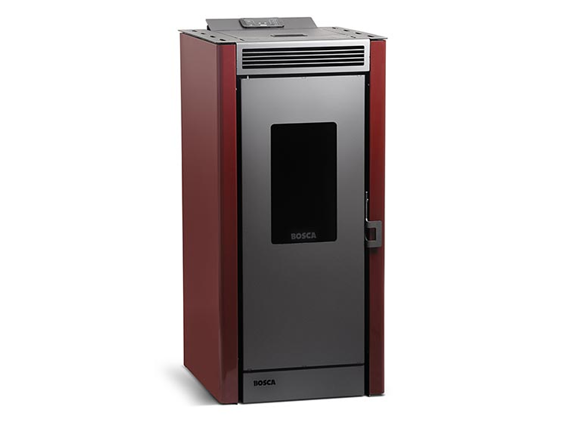 CALEFACTOR A PELLET BLACK VISION BURDEO 6