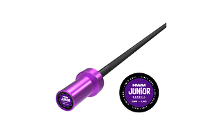 Barra Olímpica 2.2kg Junior Series (Morado) | HWM