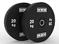 Par Bumper Plates Classic Black 20kg | HWM® - Miniatura 1