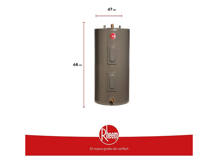 TERMO ELÉCTRICO DE PISO 76 LITROS 220V RHEEM 2