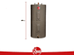 TERMO ELÉCTRICO DE PISO 76 LITROS 220V RHEEM - Miniatura 2