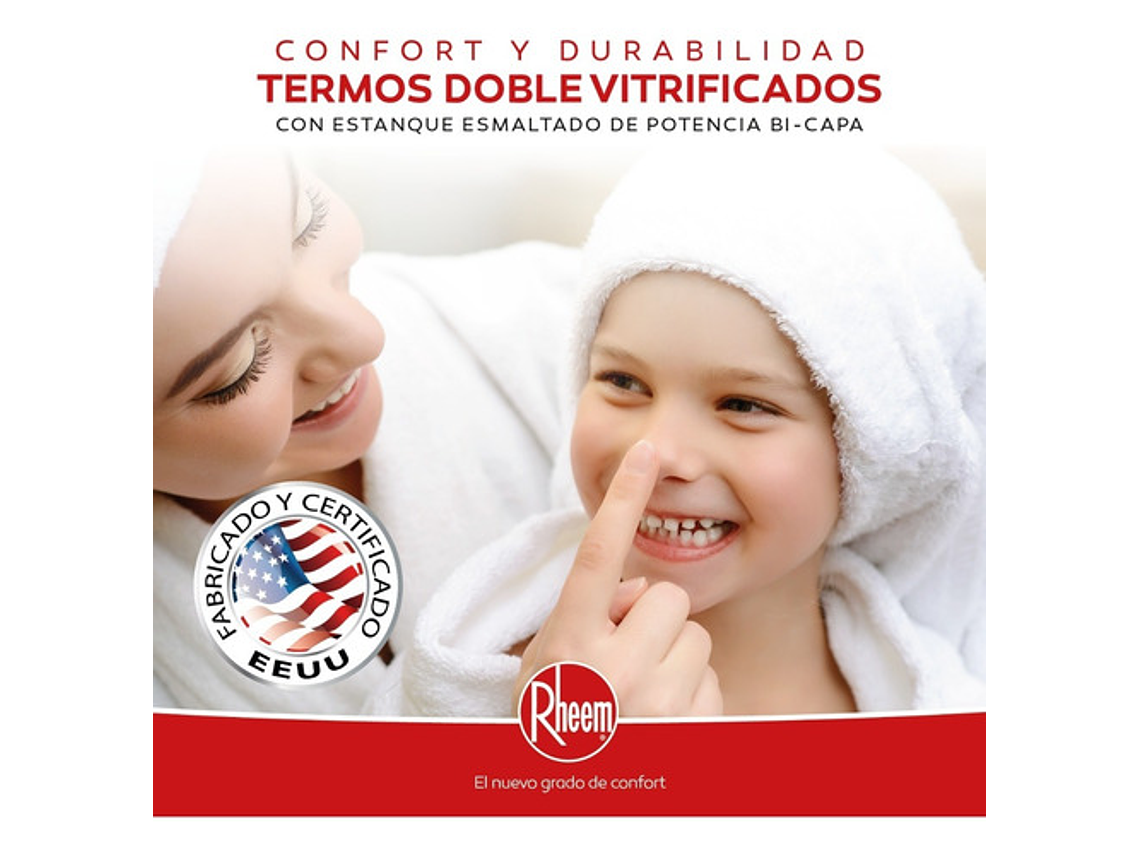 TERMO ELÉCTRICO DE PISO 76 LITROS 220V RHEEM 5