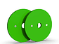 Par Discos Calibrados Powerlifting 10kg Verde | XMASTER - Miniatura 2