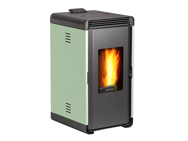 CALEFACTOR A PELLET BOSCA HERA VERDE 2