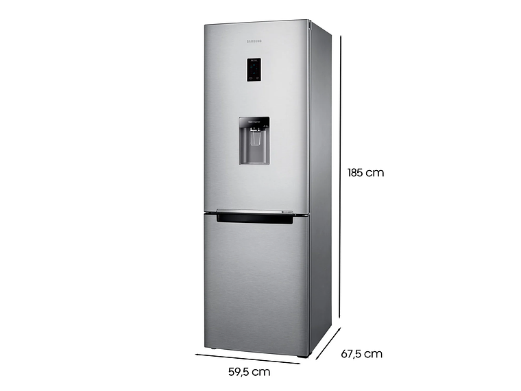 REFRIGERADOR BOTTOM MOUNT FREEZER 321L SPACE MAX 3