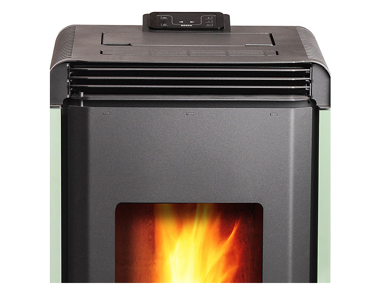 CALEFACTOR A PELLET BOSCA HERA VERDE 4