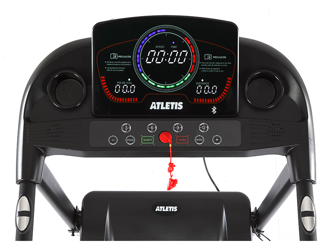 TROTADORA ATLETIS 1638450 14KM/H APEX V 2.0HP PLEGABLE BLUETOOTH NEGRO 8