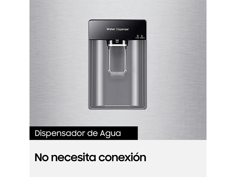 REFRIGERADOR BOTTOM MOUNT FREEZER 321L SPACE MAX 5