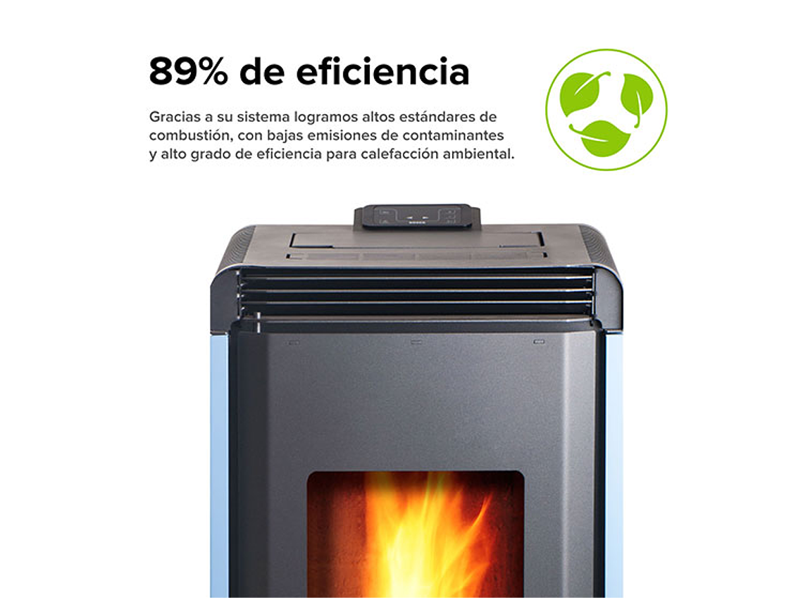 CALEFACTOR A PELLET BOSCA HERA VERDE 6