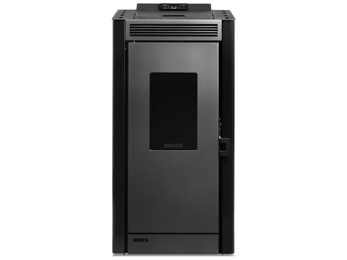 CALEFACTOR A PELLET BLACK VISIÓN NEGRO BOSCA 4