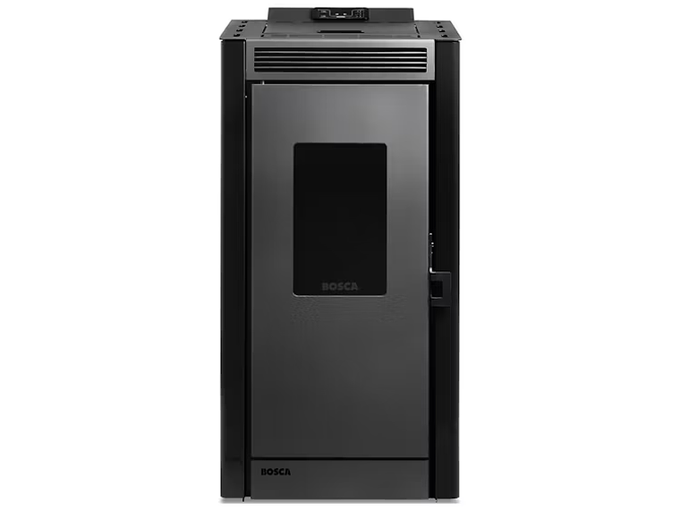 CALEFACTOR A PELLET BLACK VISIÓN NEGRO BOSCA 4