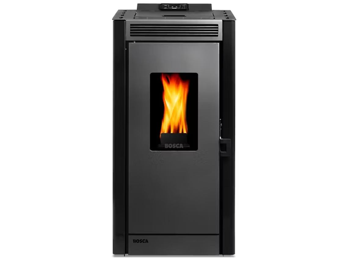 CALEFACTOR A PELLET BLACK VISIÓN NEGRO BOSCA 6