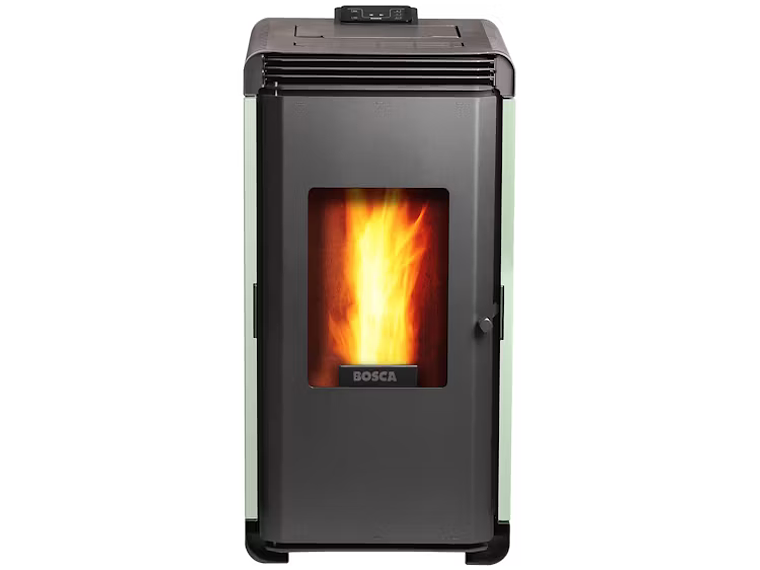 CALEFACTOR BOSCA A PELLET HERA + VERDE 4