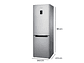 REFRIGERADOR SAMSUNG BOTTOM FREEZER NO FROST 328 L RB33J3230SA - Miniatura 4