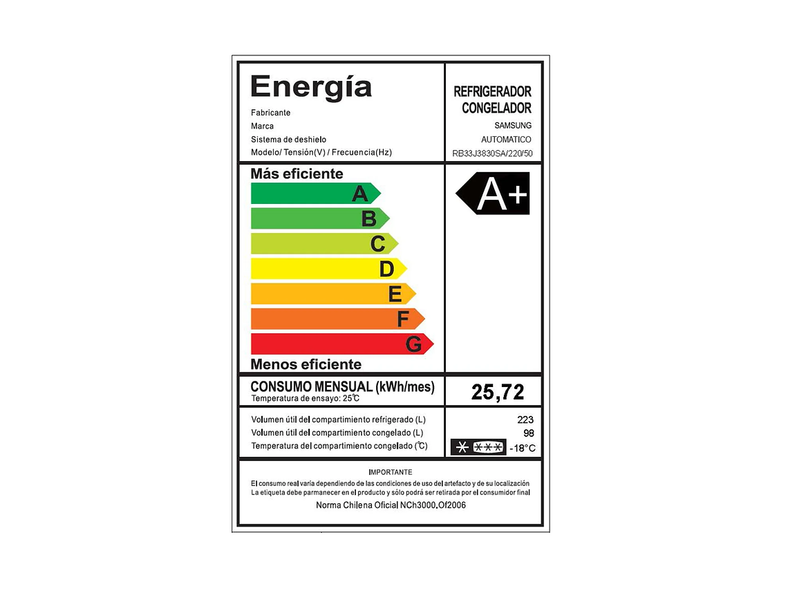 REFRIGERADOR BOTTOM MOUNT FREEZER 321L SPACE MAX 9