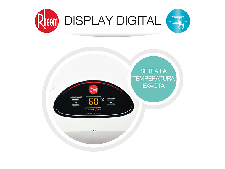 TERMO ELÉCTRICO MURAL 120 LITROS RHEEM 8