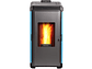 CALEFACTOR BOSCA A PELLET HERA + AZUL - Miniatura 1