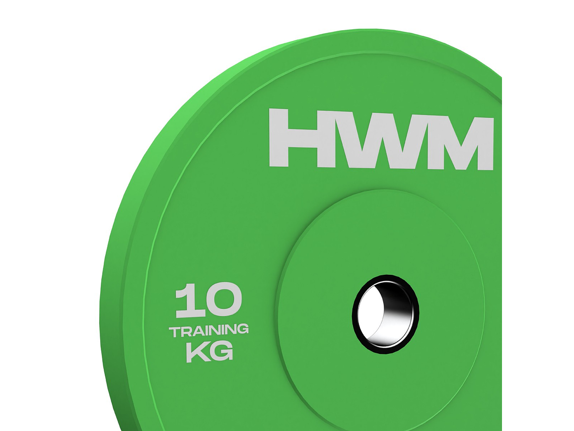 Par Bumper Plates Full Color 10kg | HWM® 2